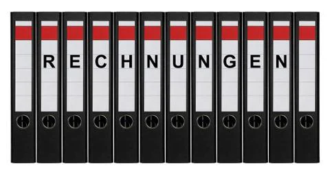 Ring binders Stock Photos