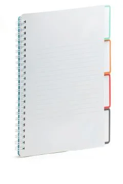 Ring binding book with document Stock Photos