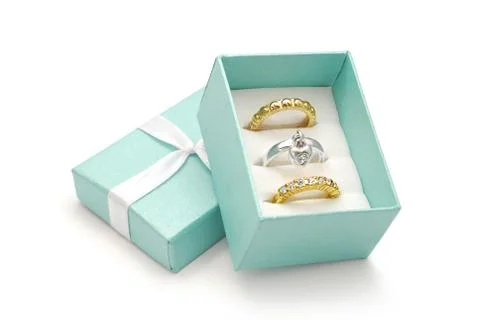 Ring box Stock Photos