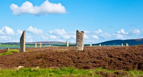 Ring of Brodgar Stock Photos