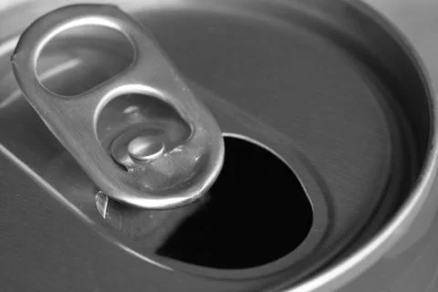 Ring of can, opened Stock Photos