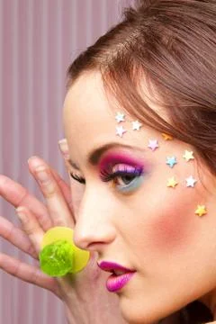 Ring of candy Stock-Fotos