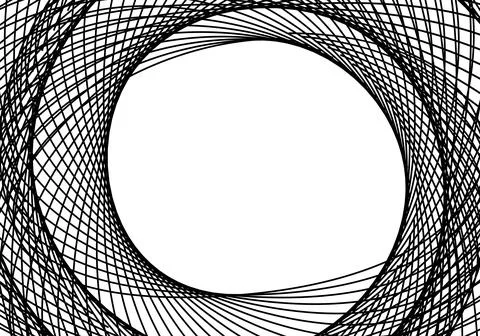 Ring circle elegant frame border. Abstract circular background. Illustrazione stock