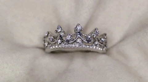 Ring Crown  Stock Footage 57773298