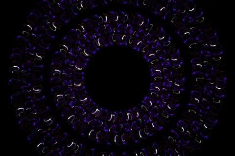 Ring digital pattern art CG background wallpaper Illustrazione stock