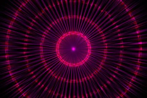 Ring digital pattern art CG background wallpaper Stock Illustration