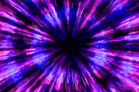 Ring digital pattern art CG background wallpaper Stock Illustration