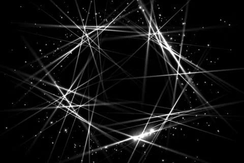 Ring digital pattern art CG background wallpaper Stock Illustration