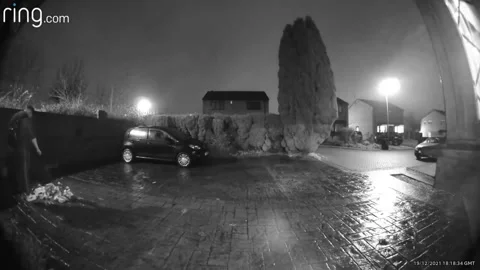 Ring Doorbell Catches Weird Guy Leaving Stock Video Pond5