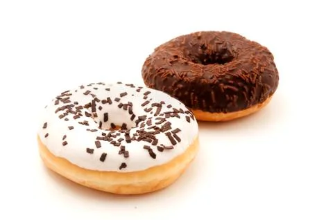 Ring doughnuts Stock Photos