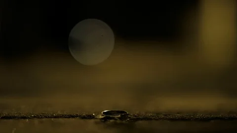 Ring Drop Stock Footage