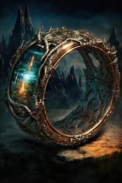 Ring of evasion Stock Illustration
