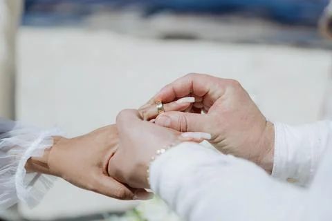 Ring exchange Stock Photos