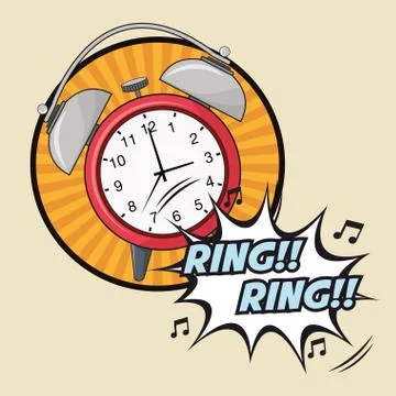 Ring explosion pop art comic design Illustrazione stock