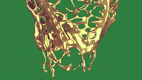 Ring Falling On Chroma Key For Compositing Stock Footage 338017818