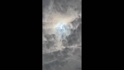 The Ring Of Fire 2023 Annular Solar Eclipse in Santiago de Queretaro, Mexico Stock Footage 253192926