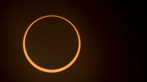 Ring of Fire-Annular Eclipse Stock Footage 253126243