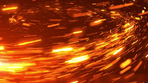 Ring of fire Background looped Stock Footage 236739337
