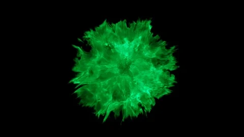 Ring of fire / fire from rocket launch / shockwave fire. Video stock 86749667