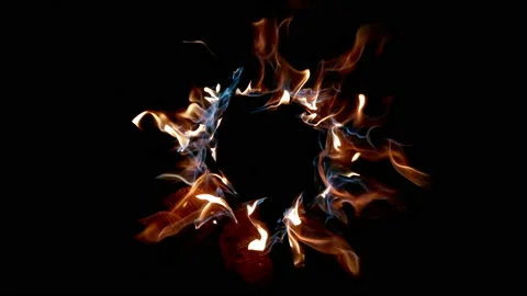 Ring Of Fire Stock Footage 92353871