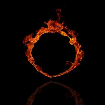 Ring of fire Stock Photos