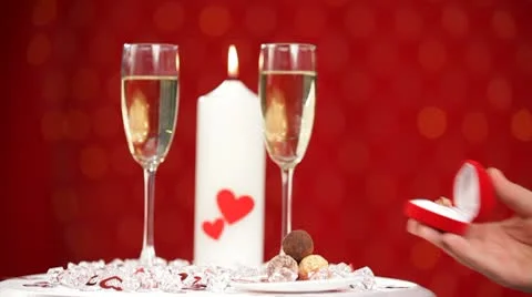 Ring as a  gift. HD Stock Footage 10574311