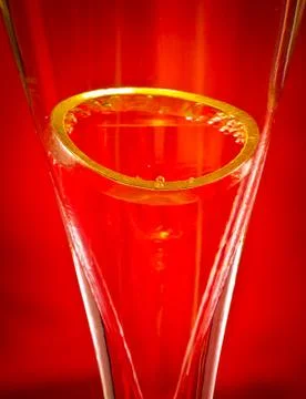 Ring in a glass Stock Photos