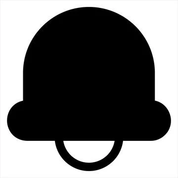 Ring glyph icon vector illustration isolated on white background Stock Illustration