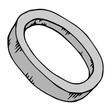 Ring icon. Stock Illustration