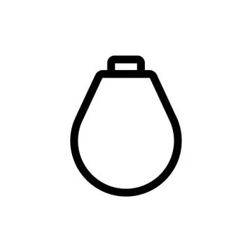 Ring icon vector. Isolated contour symbol illustration Stock Illustration