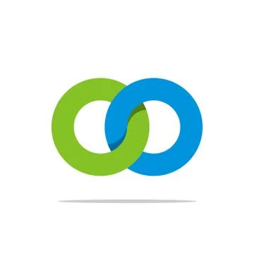 Ring Infinity Abstract Logo Template Illustration Design. Vector EPS 10. Stock Illustration