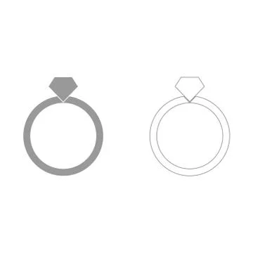 Ring it is icon . Stock Illustration