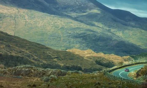 Ring of Kerry road Stock Photos