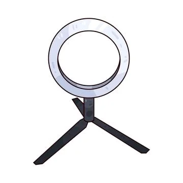 Ring Light illustration Stock Illustration