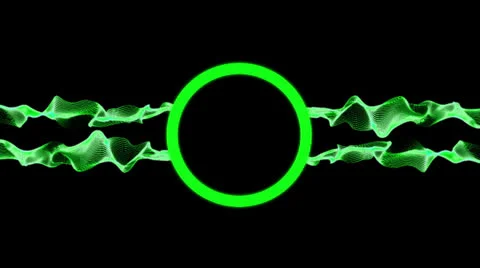Ring Logo Green Video stock 25542016