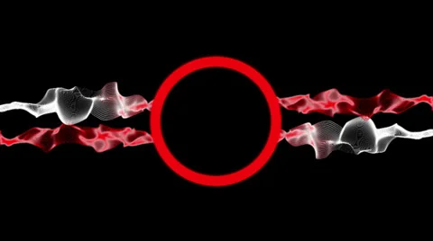 Ring Logo Red Stock-Footage 25530804