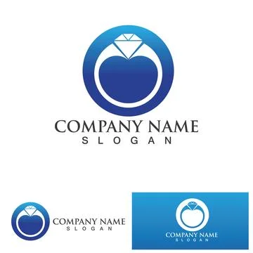Ring logo Template vector icon design Stock Illustration