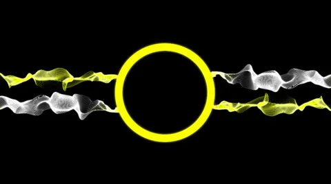 Ring Logo Yellow Stock Footage 25380999