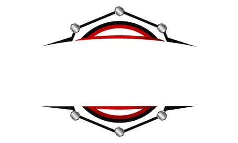 Ring MMA Template Stock Illustration