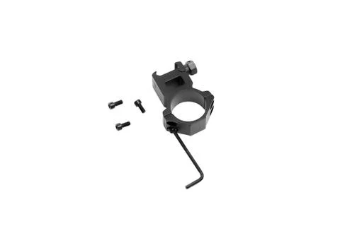 Ring for mounting a riflescope Stock Photos