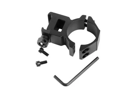 Ring for mounting a riflescope Foto stock