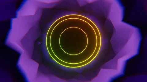 Ring music background render image Stock Illustration