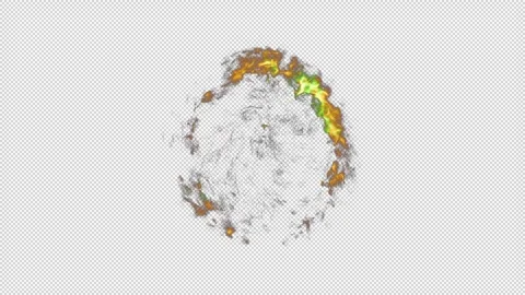 Ring particles circles01 動画素材 335054890