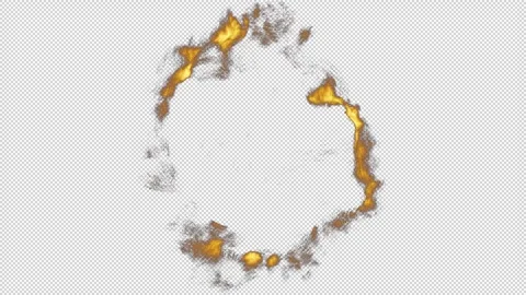 Ring particles circles03 Stock Footage 335054902