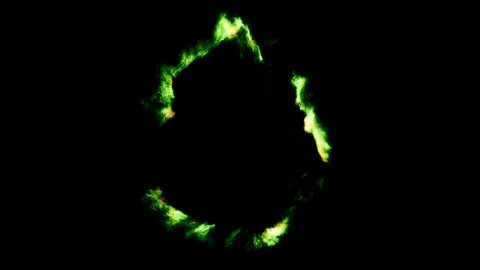 Ring particles circles04 Vidéo 342143991