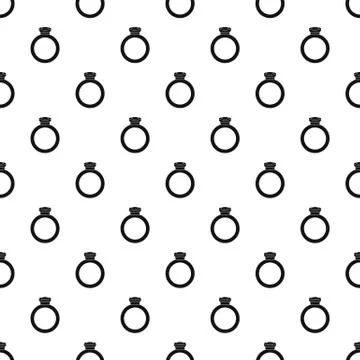 Ring pattern Stock Illustration