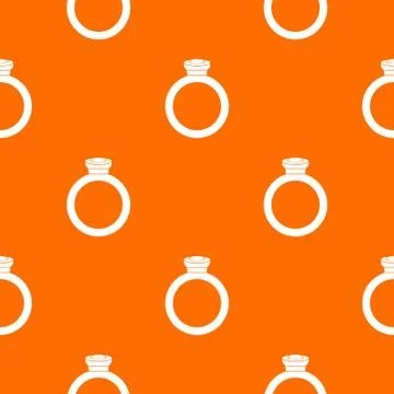 Ring pattern seamless Stock Illustration