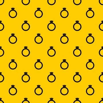 Ring pattern vector Illustrazione stock