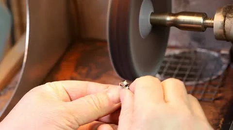 Ring Polishing Video stock 20614851