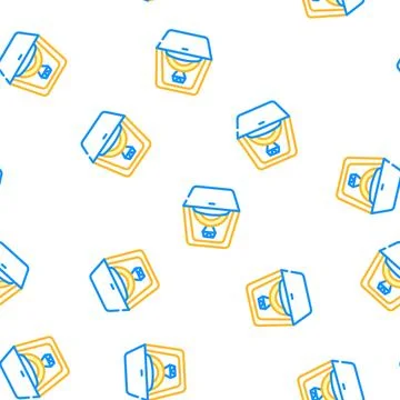 Ring for propose marry vector seamless pattern Stock Illustration